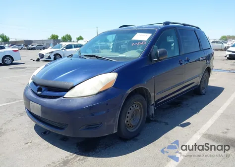 2007 Toyota Sienna Ce/Le from USA, damaged, VIN 5TDZK23C77S054549
